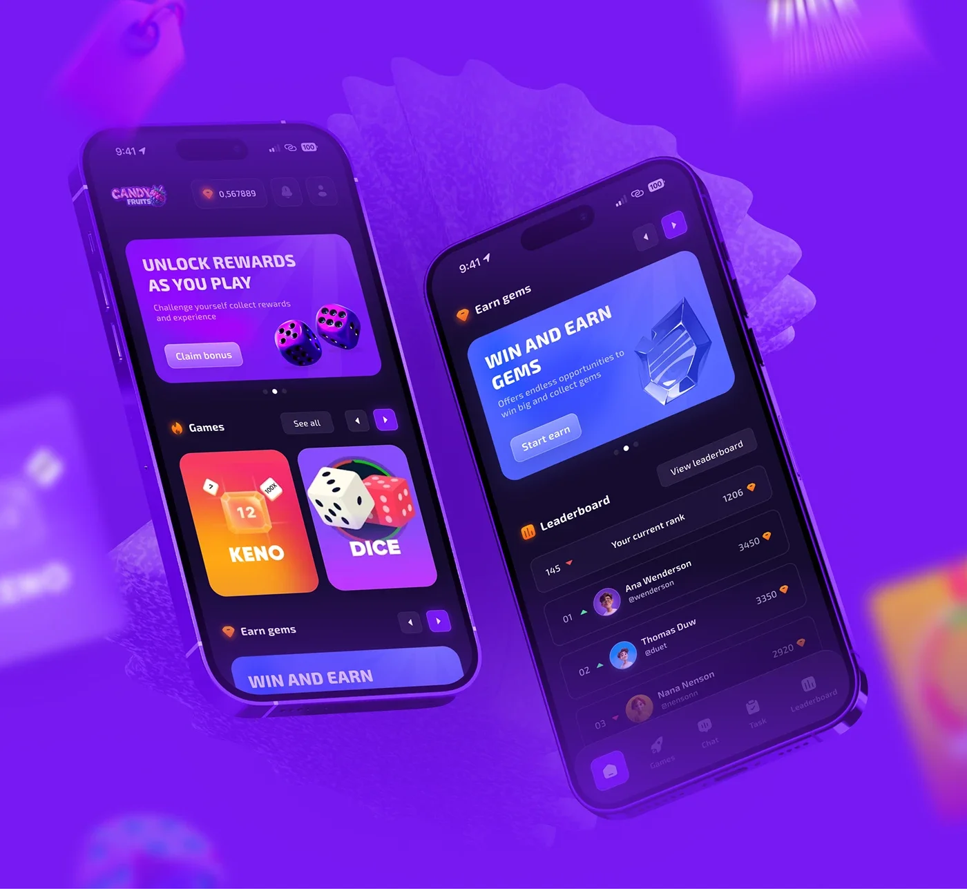 网赌平台手机APP界面预览