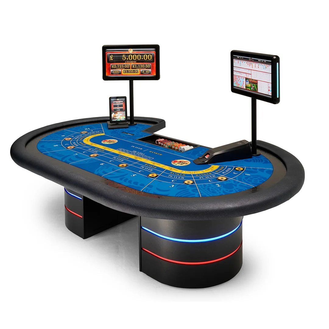 百家乐游戏桌布局展示